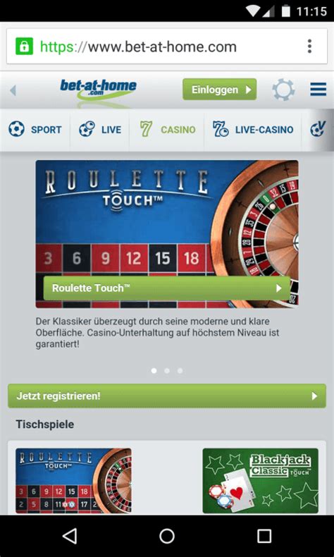 bet at home casino app